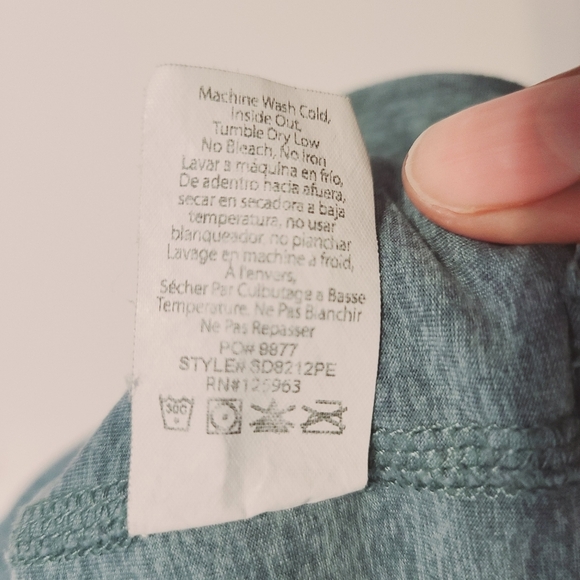 Peloton | Women's Light Green Blue Medium Hold Sports Bra (Size Large) - Picture 6 of 11